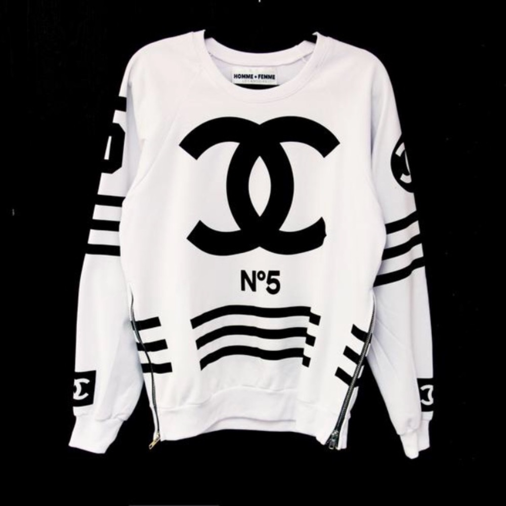 Coco Chanel Hockey Sweater 😍